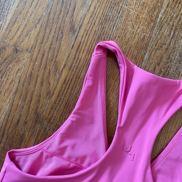 JoyLab Pink Ruched Racerback Sports Bra - Picture 4 of 4